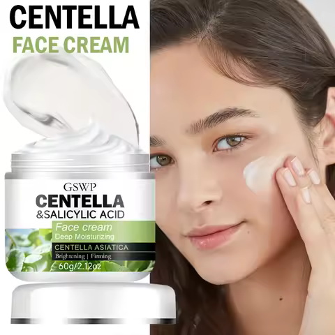 GSWP Centella Asiatica Moisturising Cream Contains Centella Asiatica and Salicylic Acid Deeply hydra
