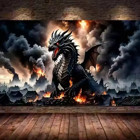 Large Mysterious Dragon Diamond Painting Kits for Adults New Full Diamond Art Big Size DIY Crafts Ho