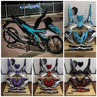 JL Magic Boy Y16ZR V1 Y16ZR ABS V2 Titan Purple 2024 Vietnam Custom Cover Set MSI Series Purple Tita