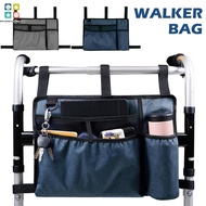 Walker Bag with Cup Holder Large Capacity Storage Pouch Wheelchairs Storage Organizer Bag SHOPSBC5872