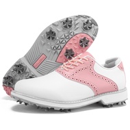 K02 Leather Shoes Women's Golf Shoes Professional Spike Sneakers