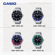 100% ORI Casio • MDV-107D-1A1 / MDV-107D-1A2 / MDV-107D-1A3 / MDV-107D-3A⌚️