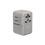 หัวแปลงปลั๊กต่างประเทศ ADAM elements OMNIA T35L Universal Travel Adapter with Built-In USB-C Cable 3