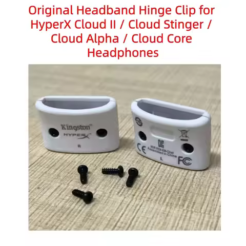 Yrepair-Original Headband Hinge Clip for HyperX Cloud II / Cloud Stinger / Cloud Alpha / Cloud Core 