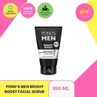 Ponds MEN Facial Wash Scrub White Boost Facial Wash Soap 100 GR