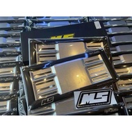 ☢️กรอบป้ายทะเบียน เม้งซัง🚗💥MS Thailand แถมฟรีสติกเกอร์ MS 🛜งานงานปั๊มขึ้นรูป สแตนเลส ทำสีอโนไดล์ดำ ไ