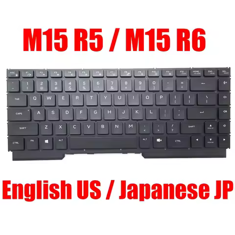 JP US Laptop Keyboard For Alienware M15 R5 R6 0N1K9X N1K9X 0W5WTV W5WTV V203625AJ2 V203625AS2 Japane