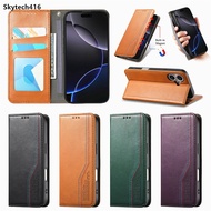 Luxury Leather Phone Case For Realme C63 C75 4G Flip Wallet Card Slot Shockproof Cover Casing