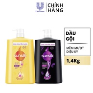 Dầu gội Sunsilk đen/ vàng chai 14 kg