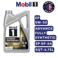 MOBIL 1 EXTENDED PERFORMANCE 5W30 SP GF6A Fully Synthetic Engine Oil (5QT/4.73L) DEXOS EP🇺🇸