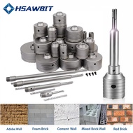 Core Drill Bit Concrete Wall Hole Saw Hammer Drills Concrete Cement Stone Hole Opener SDS Plus Shank