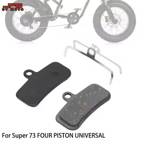 For Super 73 S1 S2 RX ZX ZG Four Pistons Universal Resin Electric Bike Accessories Front Rear Disc R