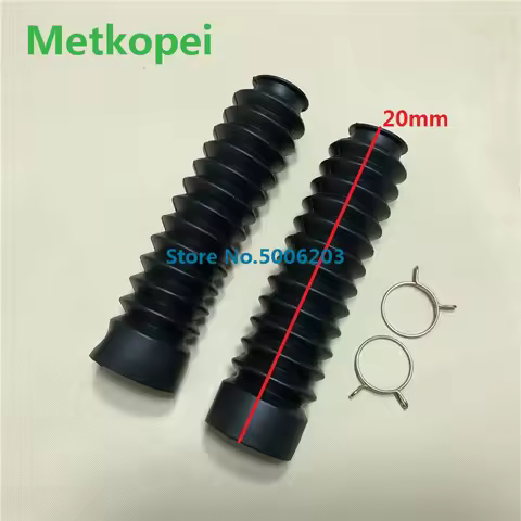 universal motorcycle GN125 GS125 front fork rubber cover kit for Suzuki 125cc GN GS 125 shock absorb