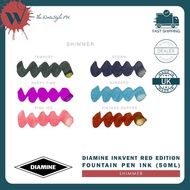 Diamine Inkvent Fountain Pen Ink [50ml] Red Edition (Shimmer)
