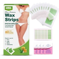 American Local SUMAX English Packaging temu Hair Removal Wax Paper Combination Pack 60 Pieces