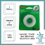 Tape Magic 3M #810 Original 3M Scotch Tape School Office Tape (3/4 INCH x 25) uHze