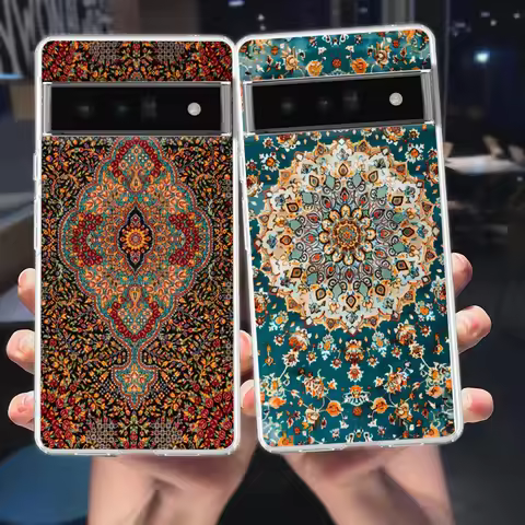 For Google Pixel 9 8 7 6 5 4 4XL Soft TPU 7A 6A 5A 4A 3A Pro XL Phone Case Cover Transparent Shell P