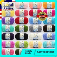 Benang Kait Milk Cotton 5ply / Yarn Milk Cotton Knitting Yarn 5ply