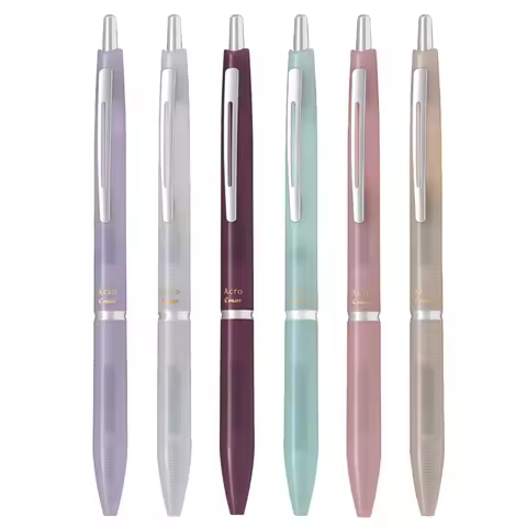 Pilot Acro Limited Ballpoint Pen Oil-Based 0.3mm Smooth Black Ink Resin Hold Writing Barrel Cute Bal