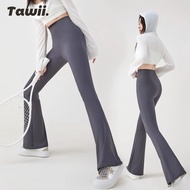 【Tawii.】Plus size Yoga Jogger Pants for women High Waist Flare Pants