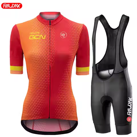 Women's Cycling Clothing Raudax GCN Team Summer Cycling Sets Mountain Bike Wear Clothes Triathlon Sp