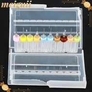 MEIGUII 10pcs Tungsten Carbide Micro Drill Bits, Micro Set Tip 1.1-2.0mm PCB Drill Bits Set, Durable