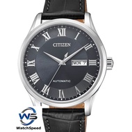 Citizen NH8360-12H NH8360-12 Automatic Leather Black Dial Analog Men's Watch
