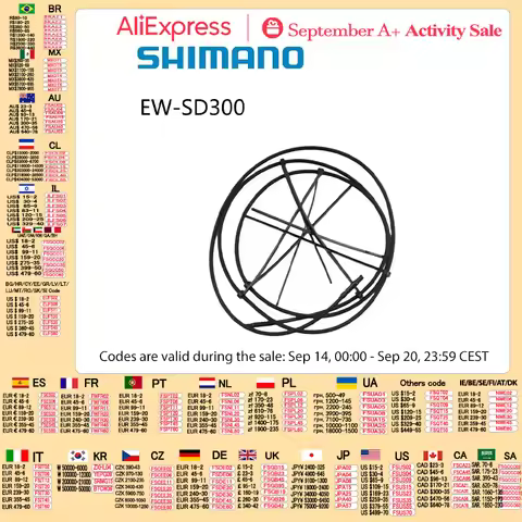 SHIMANO SD300 Wire Cable EW SD300 1600MM 1200MM 1000MM 350MM 500MM 600MM Wire Fit For New Di2 12spee