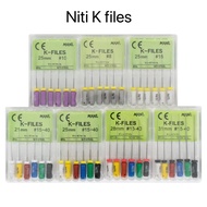 1Pack Dental Niti K-Files Endodontic Files for Dentist Niti File