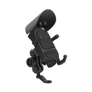 id221 MOTO H1 Motorcycle Phone Holder Shock Absorption Anti-Theft With Sun Hat-23 Fans
