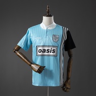 เสื้อฟุตบอล Oasis Band 1996 Retro Blue