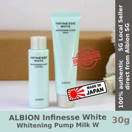 ALBION Infinesse White Pump Milk W 30g / Skin Conditioner Essential (100% authentic from Albion SG)