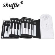 IRIN 49 Key Electronic Piano Hand Roll Up Piano Silicone Portable Keyboard Music Instrument Foldable