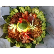 Best seller Tumpeng Nasi Kuning Termurah Paket 3 Orang S.D 50 Orang