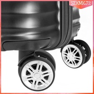 [szxmkj2] Luggage Suitcase Wheels Swivel Wheels A18 Quiet Black Travel Suitcases Wheels Replacement Luggage Wheels for Travel Case Trolley Case