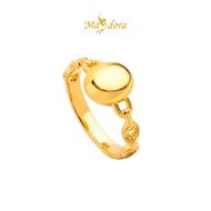 MASDORA 999 Gold Ring Rings Cincin Emas ~ Shiny Anchor Chain (EMAS 999/24K)