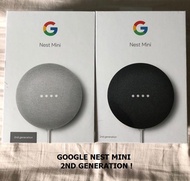 Brand New Google Nest Mini 2 (2nd Generation). Choice of 2 colors. Local SG Stock and warranty !!