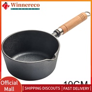 【winnereco】Cast Iron Butter Melting Pot Non-Stick Mini Boiling Pan Butter Warmer Small Saucepan for