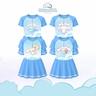 Meissa Kids Cinamorol Children's Swimsuit Premium Spandex Inner Skirt Cute Viral Swimsuit For Kid