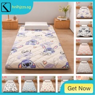 [ 48h shipping]4 cm thick single extra thick foldable tatami mattress single mattress adult skin-friendly cotton tatami mattress single 5UZU