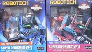 全新 KITZCONCEPT MACROSS 超時空要塞Q版 VF-1J Red 紅色 Miriya Milia 藍色 Max麥斯米娜 (Robotech super deformed 三段變身 )
