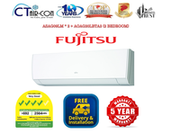 [4 TICKS] Fujitsu Inverter System 2 Aircon **UPGRADE MATERIALS PACKAGE**