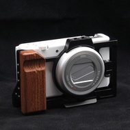 Suitable for Sony ZV-1II Second Generation ZV1M2 Camera Rabbit Cage Wooden Handle zv-1F Expansion VL