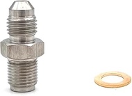 AN4 Turbo Oil feed Restrictor for TF035HM TD04L TD05H Turbocharger Banjo Bolt Straight Adapter stain