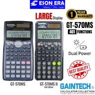 Gaintech Scientific Calculator GT-570MS Battery & Solar 12 Months Warranty 401 Functions fx-570MS