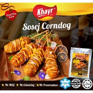 Khayr Sosej Corndog (Chicken) - made by Chef| No MSG | Lean Meat | Premium Quality |  Frozen Food Ha