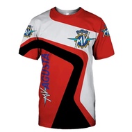 NEW Mv Agusta T  T-shirt Motorcycle Racing 3 d  Printing men's sports, leisure, fashion, oversized O