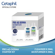 Cetaphil Pro AD Derma Starter Kit For Dry, Itchy Skin - Body Wash (29ML) + Lotion (29ML)