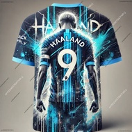 New arrivals Men Summer Football Jersey Haaland No. 9 Special Football Jersey Outdoor Sports Short S