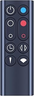 Fan Replacement Remote Control Compatible with Dyson Fan AM09 (Black)